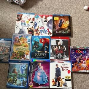 Disney and Pixar Blu-ray Movie Collection